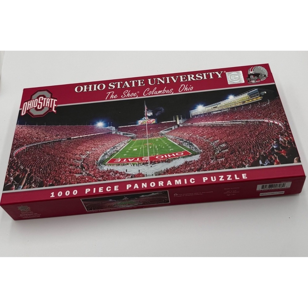 Ohio State University "The Shoe" 1000pc Panoramic Puzzle | New & Sealed